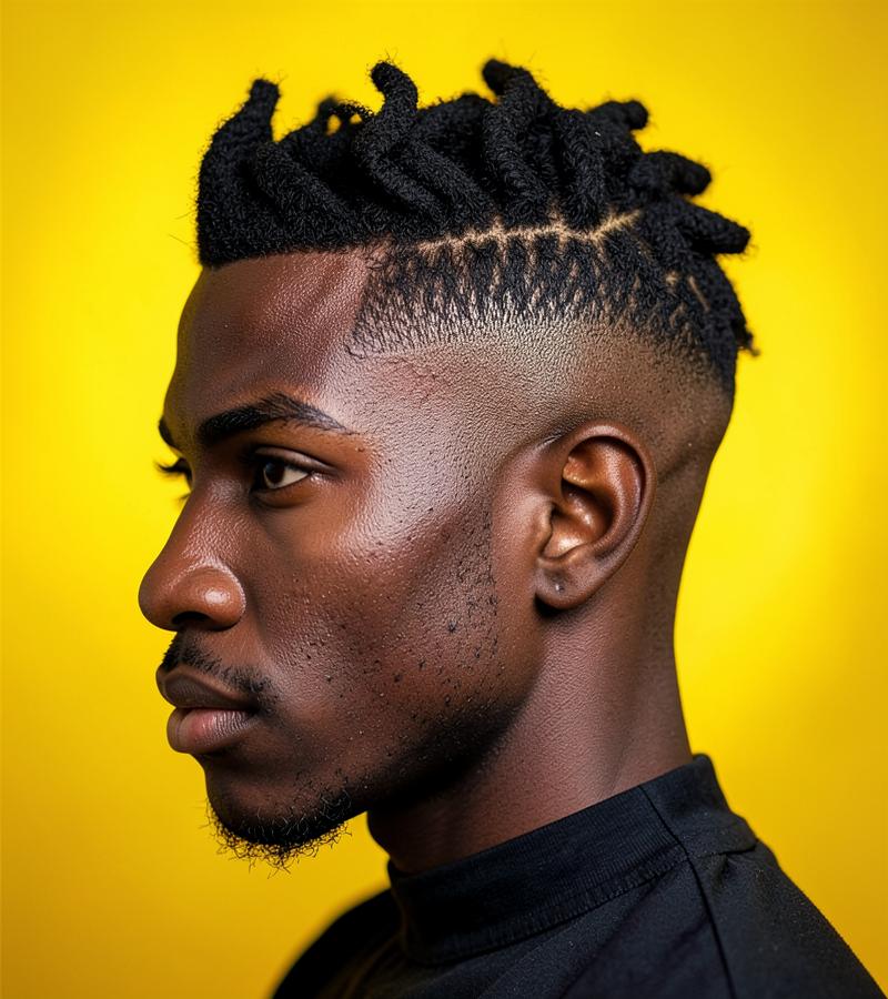 Fade avec twists texturés